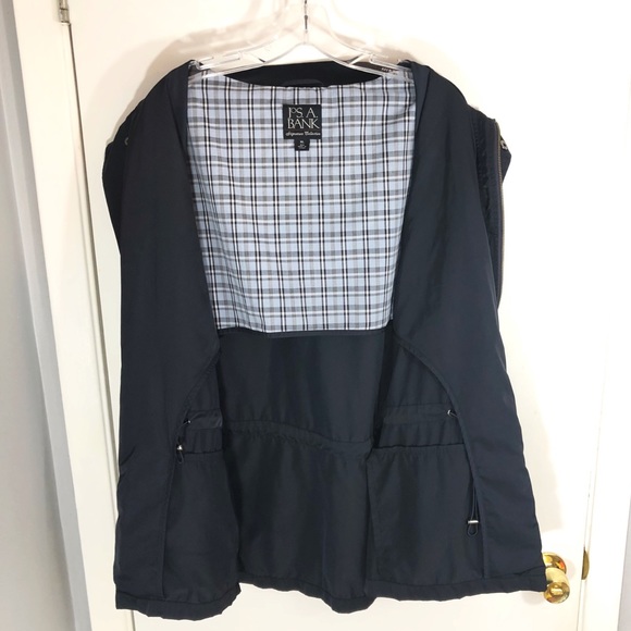 Jos. A. Bank Men’s Button Down Windbreaker Jacket - Picture 3 of 6